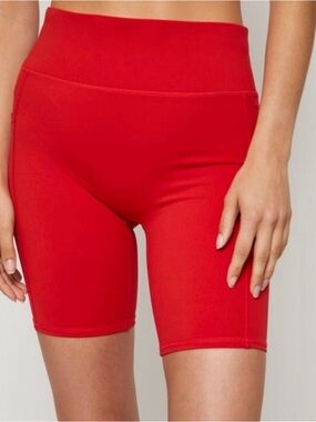 FOURLAPS Women's Plyo Short Red Crimson Medium M NEW